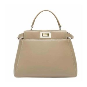 Top handle mini crossbody bag peekaboo style
